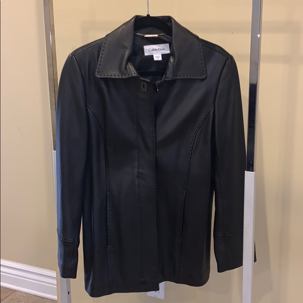 Leather jacket